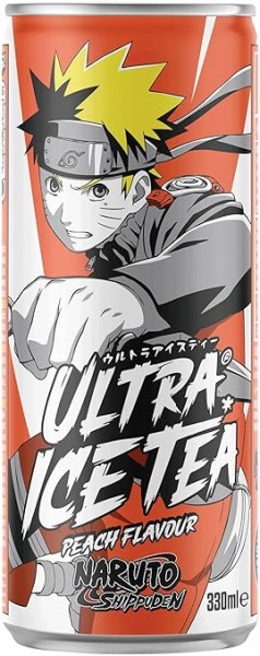 Ultra Ice Tea Naruto SASUKE Pfirsich 330 ml Frankreich