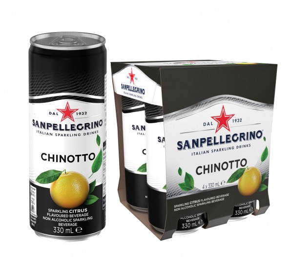 SanPellegrino Chino il Chinotto Kiste 24 x 330 ml Italien