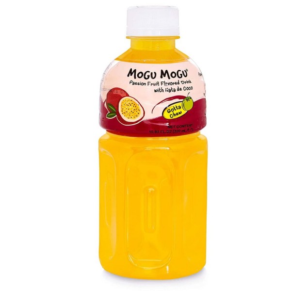 MOGU MOGU PASSION Flavoured Drink With Nata De Coco 320 ml Thailand