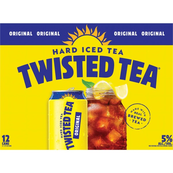 TWISTED Hard Ice Tea Original Kiste 12 x 355 ml / 5 % USA