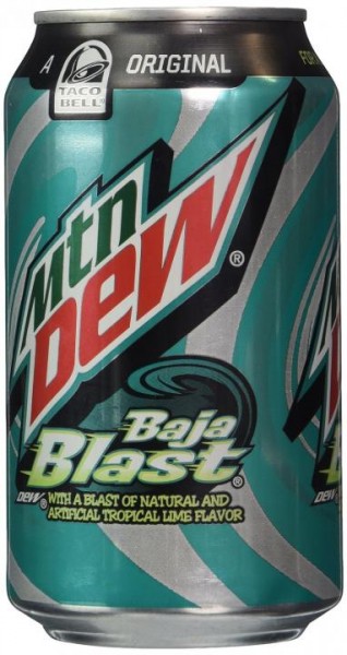 Mountain Dew BAJA BLAST 355 ml USA