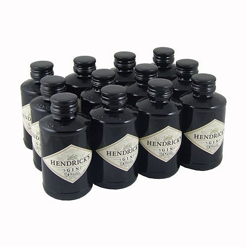 HENDRICK's Gin Miniature Box 12 x 5 cl / 41.4 % Schottland