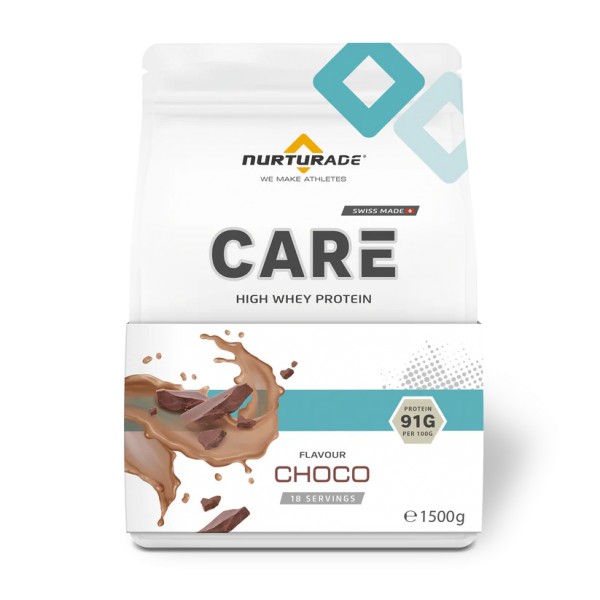 NURTURADE Care CHOCO Nutri Whey Isolate Clear 92 % Pulver 1500 Gramm Schweiz