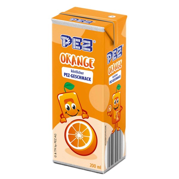 PEZ Fruchtsaftgetränk ORANGE 200 ml Österreich