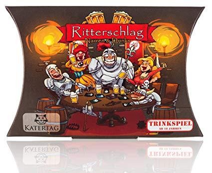 RITTERSCHLAG Fools & Drinks the most creative drinking game with 56 action cards by Katertag Germany