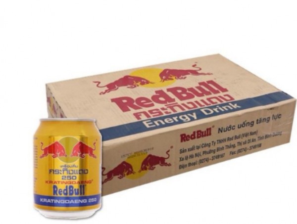 Red Bull KRATINGDAENG Energy Kiste 24 x 250 ml Vietnam