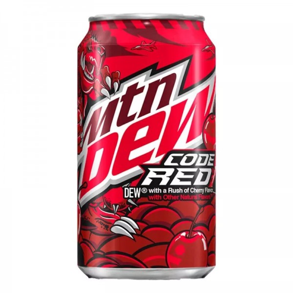 Mountain Dew Code Red 355 ml USA