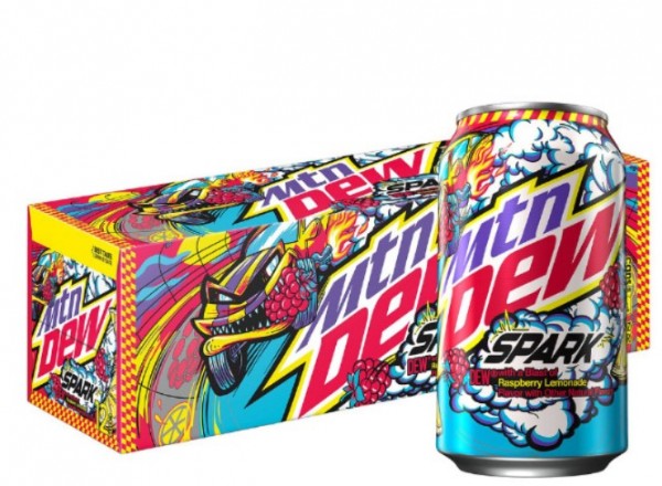 Mountain Dew SPARK Soda Kiste 24 x 355 ml USA