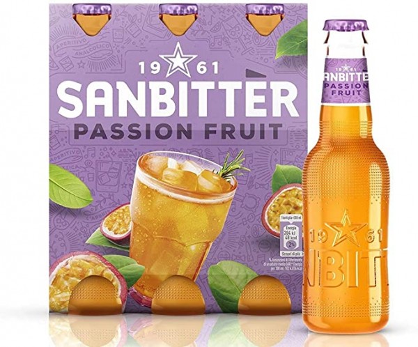 Sanpellegrino Sanbitter PASSION FRUIT Kiste 24 x 200 ml Italien