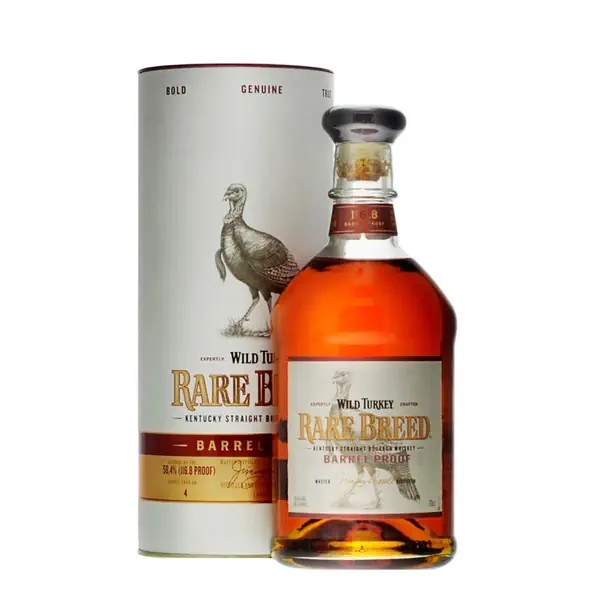 WILD TURKEY RARE BREED BALLEL PROOF Kentucky Straight Bourbon Whiskey 70 cl / 58.6 % USA