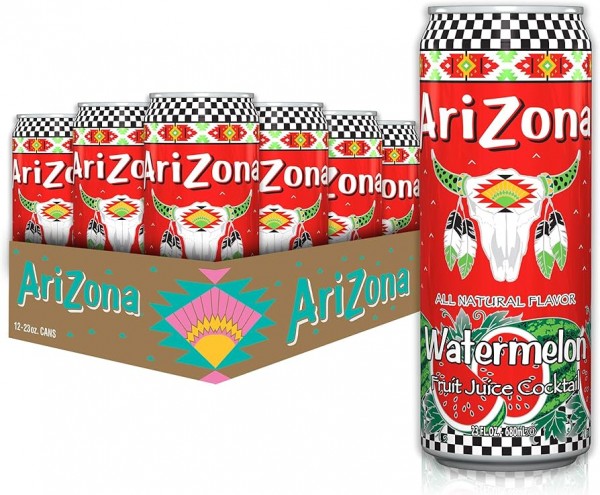 Arizona Green Tea with WATERMELON Kiste 30 x 340 ml USA