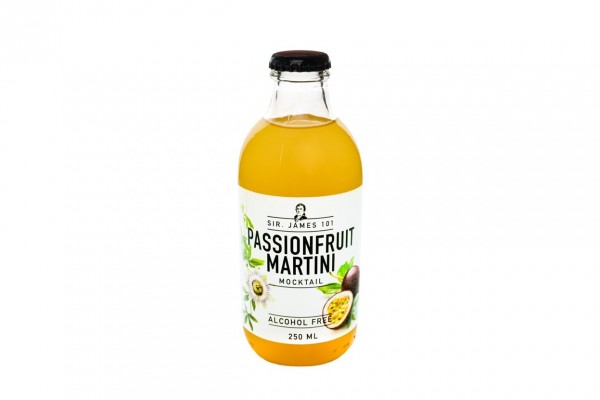 SIR. JAMES 101 PASSIONFRUIT MARTINI Mocktail Alcohol Free 250 ml Holland