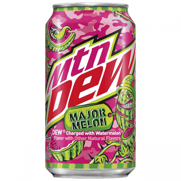 Mountain Dew MAJOR MELON Special Edition 355 ml USA