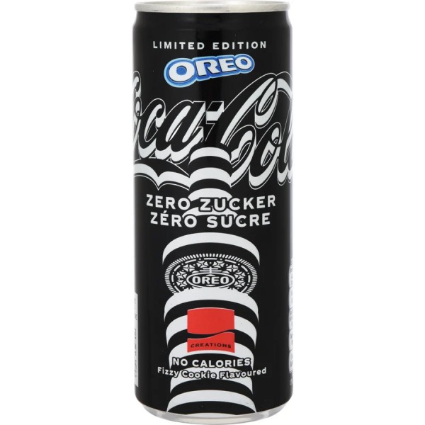 Coca Cola Zero CREATIONS OREO Special Edition 250 ml Schweiz