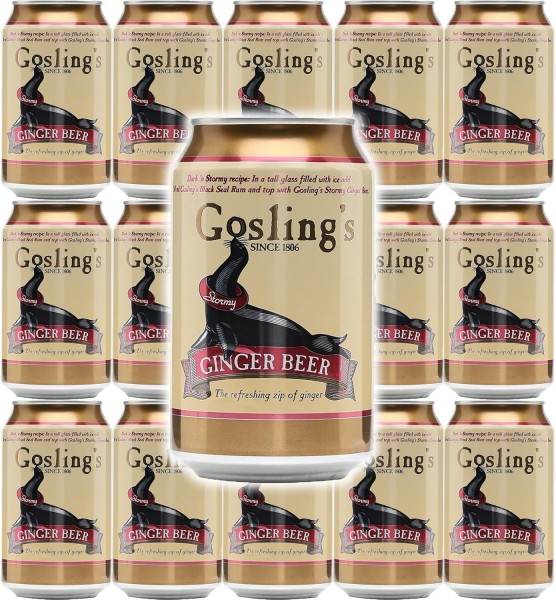 Gosling's Ginger Beer Kiste 24 x 355 ml USA