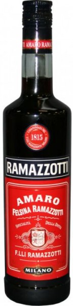 RAMAZZOTTI AMORO Bitter 70 cl / 30 % Italien