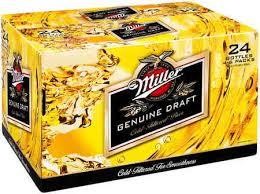 Miller Genuine Draft Bier Kiste 24 x 330 ml / 4.7 % USA