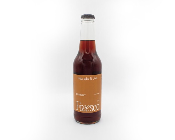 Freesco OAKY SPICE & COLA alkoholfreier Cocktail 0.0% - 330 ml Schweiz