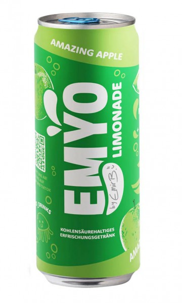 EMYO Limonade AMAZING APPLE 330 ml by TikTok-Star Emir Bayrak