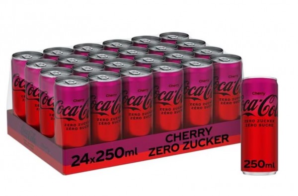 Coca Cola CHERRY Kiste 24 x 330 ml UK