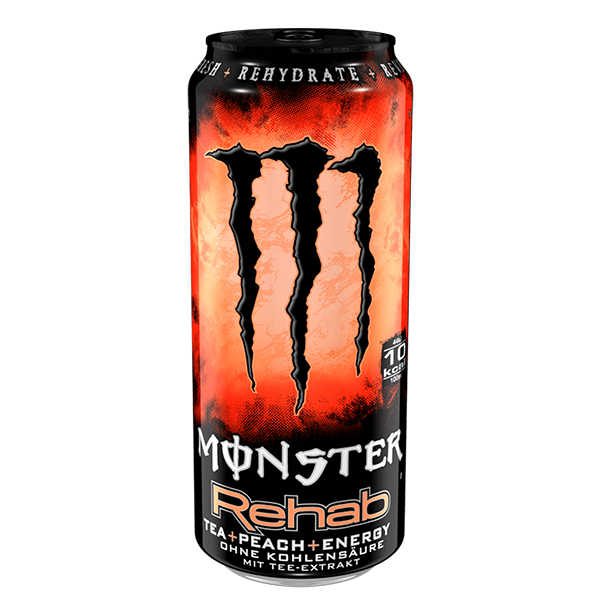 MONSTER Energy Rehab PEACH 500 ml UK