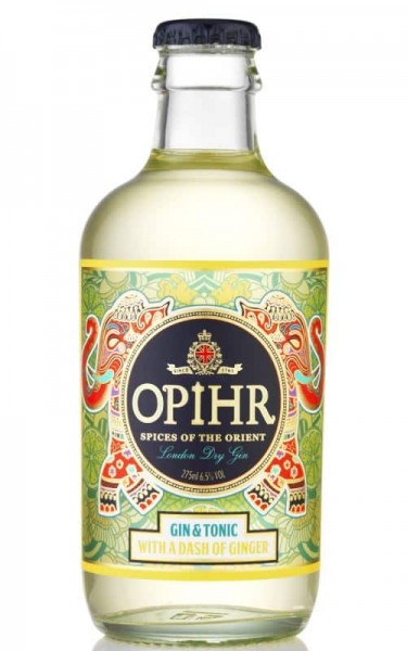 OPIHR Gin & Tonic GINGER Ready to Drink 275 ml / 6.5 % UK