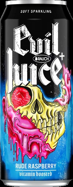 Rauch EVIL JUICE RUDE RASPBERRY Vitamin Boosted 500 ml Österreich