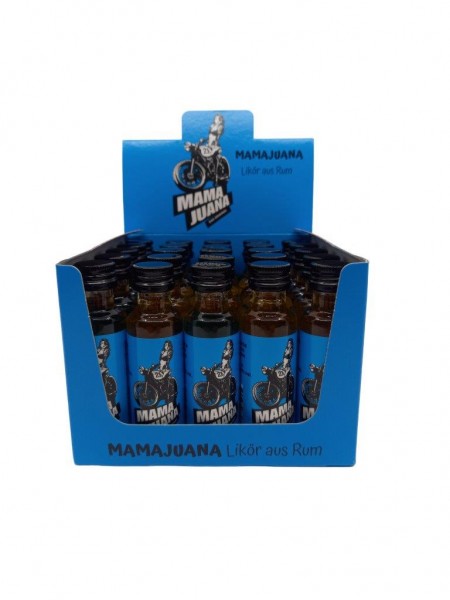 JACKIE-SHOT MAMAJUANA Honig Rum Shot Box 25 x 2 cl / 24 % Schweiz