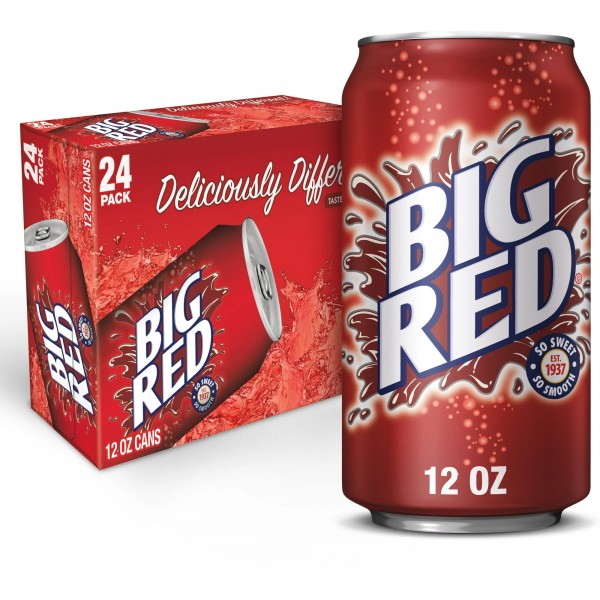 BIG RED Soda Kiste 24 x 355 ml USA