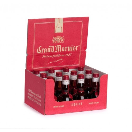 Grand Marnier Cordon Rouge Miniatur Box 12 x 5 cl / 40 % Frankreich