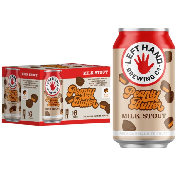 LEFT HAND Peanut Butter Milk Stout Kiste 24 x 355 ml / 6.2 % USA