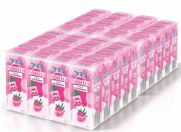 PEZ Fruchtsaftgetränk HIMBEERE Kiste 40 x 200 ml Österreich