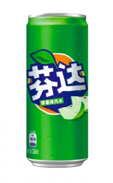 Fanta WHITE APPLE Dose 330 ml China