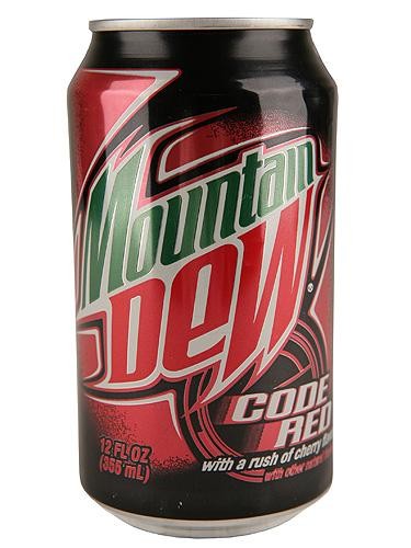 Mountain Dew Code Red 355 ml USA