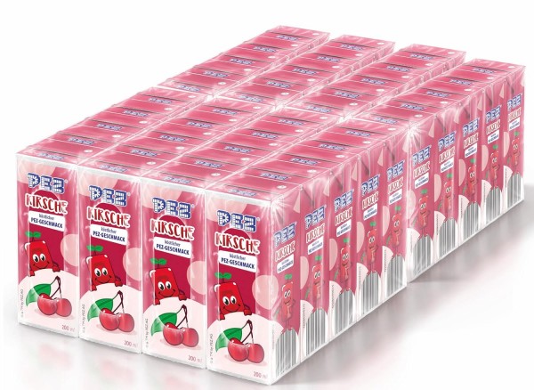 PEZ Fruchtsaftgetränk KIRSCHE Kiste 40 x 200 ml Österreich