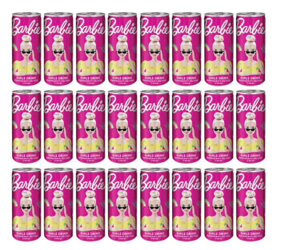 BARBIE Girls Drink Raspberry - Feijoa Aroma DOSE Kiste 24 x 250 ml Österreich