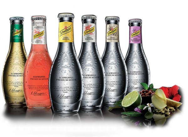 Schweppes Premium Mixer TONIC Hibiscus Kiste 24 X 200 Ml Belgien ...