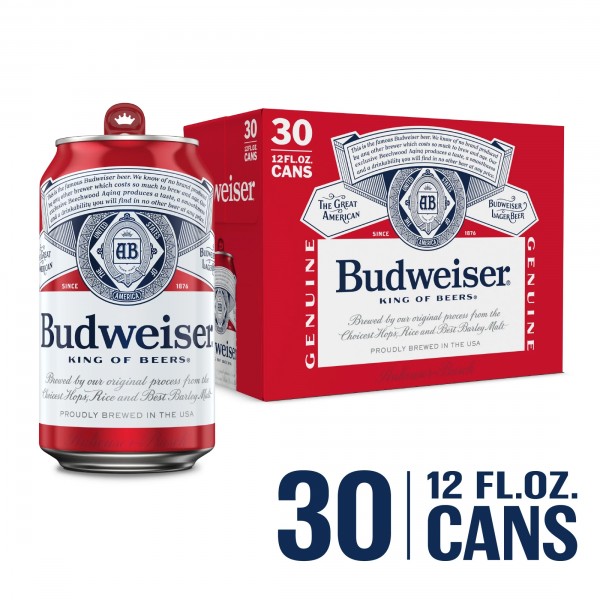 Budweiser Dose Kiste 30 x 355 ml 5 % USA