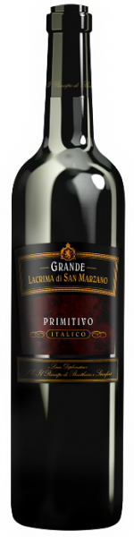 Grande Lacrima di San Marzano Primitivo 2020 Rotwein 75 cl / 15 % Italien