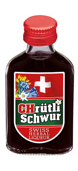 CHrütli Schwur Schweizer Kräuterliqueur SHOT 2 cl / 30 % Schweiz