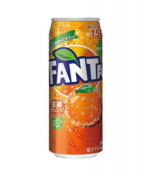 Fanta ORANGE Soda 500 ml Japan