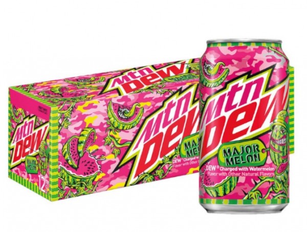 Mountain Dew MAJOR MELON Lemonade Kiste 24 x 355 ml USA