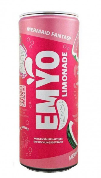 EMYO Limonade MERMAID FANTASY 330 ml by TikTok-Star Emir Bayrak