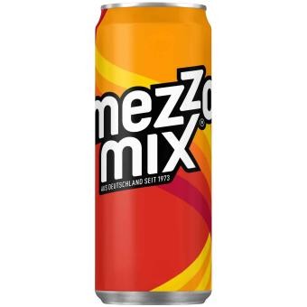 Mezzo Mix Soft Getränk Cola & Fanta gemischt 330 ml Österreich