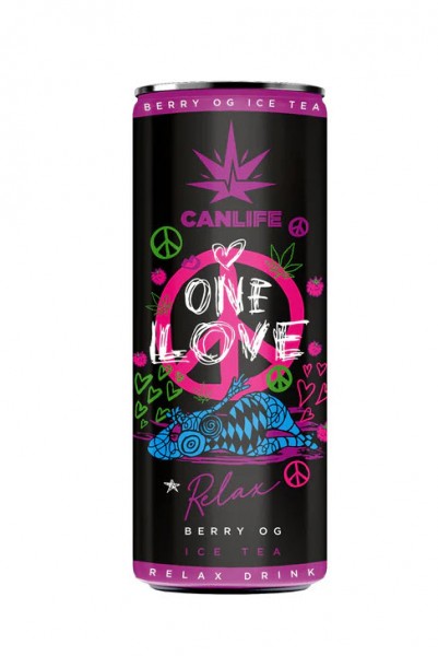 CANLIFE One Love BERRY OG RELAX Drink 250 ml Deutschland